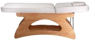 Beauty System Łóżko kosmetyczne BD-8241 Sosna BD-8241/JASNY - Stoły i łóżka do masażu - miniaturka - grafika 3