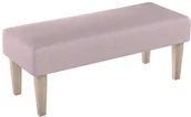 Ławki do przedpokoju - Dekoria.pl Dekoria.pl Ławka pastelowy róż 100 × 40 × 40 cm Amsterdam 197-704-51 - miniaturka - grafika 1