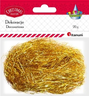 Titanum Włosy Anielskie 20g Złote Craft-fun Series - Pozostałe akcesoria dla plastyków - miniaturka - grafika 2