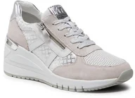 Sneakersy damskie - Marco Tozzi Sneakersy 2-23765-26 Biały - miniaturka - grafika 1