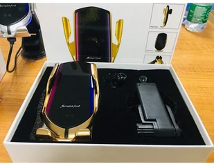 Braders Automatyczny uchwyt samochodowy na telefon złoty - Uchwyty samochodowe do telefonów Braders Automatyczny uchwyt samochodowy na telefon złoty - Uchwyty samochodowe do telefonów - miniaturka - grafika 7