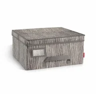 Pudła i pojemniki do przechowywania - Tescoma TESCOMA FANCY HOME PUDEŁKO DO PRZECHOWYWANIA ODZIEŻY 40 X 35 X 20 CM CAPPUCCINO 899823.36 - miniaturka - grafika 1