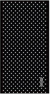Dr. Bacty Bandana codzienna tuba Dr.Bacty - polka dots black DRH-POLKADOTSBLACK - Szaliki i chustki dla dzieci - miniaturka - grafika 2