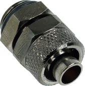 Chłodzenie wodne - Alphacool 1/4" na 11/8mm czarna niklowana - miniaturka - grafika 1