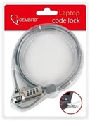 Zabezpieczenia do laptopów - Gembird Linka zabezpieczająca 1.8m szyfr LK-CL-01 - miniaturka - grafika 1
