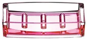 Pozostałe akcesoria kuchenne - Premier Housewares Premier housewares tacka na mydło z akrylu, knallpink/przezroczysty 1601358 - miniaturka - grafika 1