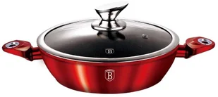 Blacha do pieczenia BerlingerHaus Burgundy Metallic Line 3,8 l - Formy do ciast - miniaturka - grafika 3