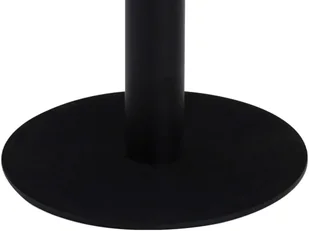 vidaXL Stolik bistro, ciemnobrązowy, 60 cm, MDF - Stoły - miniaturka - grafika 4