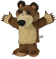 Lalki dla dziewczynek - Simba 109308207  Masza i niedźwiedź pluszowy miś ręcznie lalek 28 cm - miniaturka - grafika 1