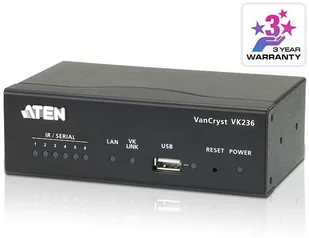 ATEN VK236-AT-G 6-Port IR/Serial Expansion Box VK236-AT-G - Rozgałęźniki - miniaturka - grafika 2