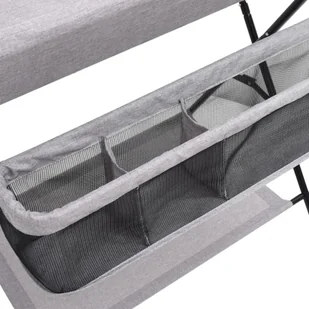 VidaXL Lumarko Stolik do przewijania, jasnoszary, żelazny 10265 VidaXL - Przewijaki - miniaturka - grafika 7