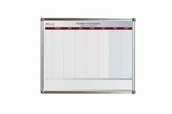 Planery - Allboards Planer TYGODNIOWY suchościeralny magnetyczny 120x90 cm PL129T - miniaturka - grafika 1