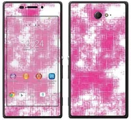 Etui i futerały do telefonów - Sony Royal Sticker Royal tatuaż ścienny RS. 73018 samoprzylepny do Xperia M2 z motywem różowy grunge RS.73018 - miniaturka - grafika 1