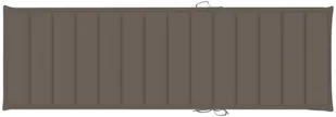 vidaXL Poduszka na leżak, kolor taupe, 200x70x4 cm, tkanina 314226 - Poduszki ogrodowe - miniaturka - grafika 3