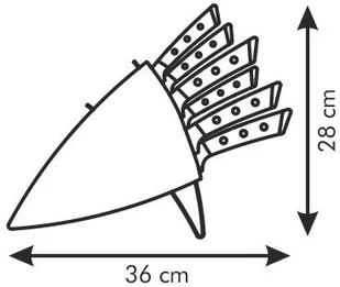 Tescoma Blok do noży AZZA Z 6 nożami 884596.00 - Noże kuchenne - miniaturka - grafika 3