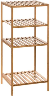 5five Simple Smart Regał bambusowy do łazienki regał z półkami regał w stylu skandynawskim półka bambusowa meble bambusowe meble łazienkowe (B07DL7JR88) - Szafki łazienkowe - miniaturka - grafika 2