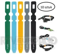 Maskownice do kabli - Ringke Ringke Taśma organizer do kabli 10 sztuk Velcro ACMT0001 ACMT0001 - miniaturka - grafika 1