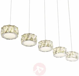 Globo Lighting Oświetlenie Amur Lampa Wisząca LED Chrom, 1-punktowy 49350-52H - Lampy sufitowe - miniaturka - grafika 2