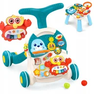 Pchacze - Chodzik Pchacz Interaktywny Stolik Edukacyjny 5w1B - miniaturka - grafika 1