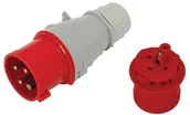 Osprzęt siłowy - Tarel Wtyk siłowy 32A 400V 4p t_106 - miniaturka - grafika 1