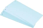 Przekładki do segregatorów - Staples EXACOMPTA Przekładka segregująca 24x10,5cm niebieski 100/p EXC371 - miniaturka - grafika 1