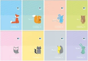 A7 Notes 50K kratka B&B Kids 20szt) - Szkolne artykuły papiernicze - miniaturka - grafika 2