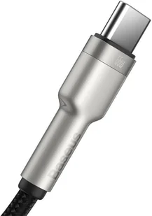 Baseus Cafule Metal Data kabel USB - USB Typ C 66W Quick Charge 1m czarny (CAKF000101) - Kable USB - miniaturka - grafika 3