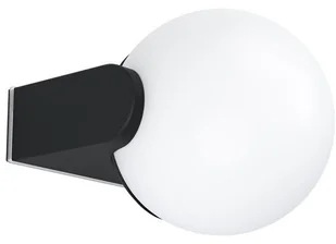 Eglo Rubio 99572 kinkiet lampa ścienna zewnętrzna IP44 1x15W E27 biały/czarny - Lampy ogrodowe - miniaturka - grafika 2