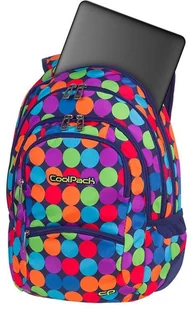 COOLPACK Plecak sportowy COOLPACK COLLEGE Multikolor - multikolor 5907808881501 - Plecaki - miniaturka - grafika 4