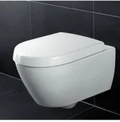 Miski WC - Villeroy & Boch Subway 2.0 wisząca + Deska biała 56001001 + 9M68S101 - miniaturka - grafika 1