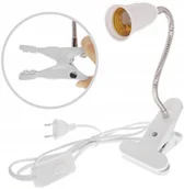 Pozostałe akcesoria do uprawy roślin - Uchwyt Gniazdo Żarówki Do Wzrostu Roślin E27 Klips - miniaturka - grafika 1