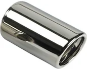 Akcesoria do elektronarzędzi - Rura WYDECHOWA stal nierdzewna  około 80 MM  45  60 MM przyłącze AS 18781 - miniaturka - grafika 1