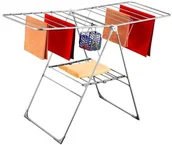 Suszarki na ubrania - Pucuś Suszarka balkonowa nierdzewna srebrna 18mb - miniaturka - grafika 1