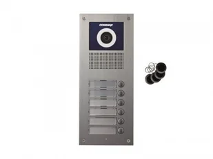 Commax Kamera 6-abonentowa z regulacją optyki i czytnikiem RFID DRC-6UC/RFID DRC-6UC/RFID - Akcesoria do domofonów i wideodomofonów - miniaturka - grafika 3