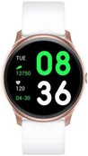 Smartwatch - Gino Rossi SW010-7 Biało-złoty - miniaturka - grafika 1