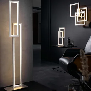 Wofi Lampa stołowa Muriel, LED, na 2 żarówki, kolor matowy niklowy 8133.02.64.9000 - Lampy stojące - miniaturka - grafika 6