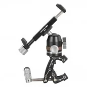 Akcesoria do statywów - Genesis Uniwersalny uchwyt do telefonu z głowicą Genesis Base GPH-30 Kit - miniaturka - grafika 1