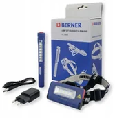 Latarki - Berner Berner zestaw latarka czołowa + pen light+ ładowar - miniaturka - grafika 1