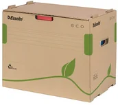 Pudła i kartony archiwizacyjne - Esselte Kontener otwierany z przodu ECO 427x305x343mm brazowy (10szt) 623919 - miniaturka - grafika 1