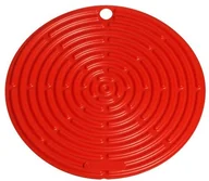 Podstawki pod garnki - Le Creuset 93000230090200 piec akcesoriów silikonowe wkładki silikonowe łapki do garnków, czerwony 93000230090200 - miniaturka - grafika 1