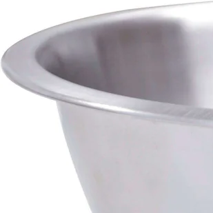 EH Excellent Houseware Miska kuchenna stalowa nierdzewna matowa satynowa 24 cm 2,5L 110707 - Miski i półmiski - miniaturka - grafika 3