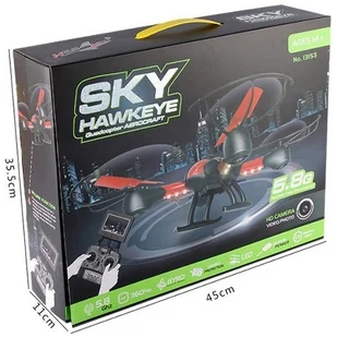 SKY Hawkeye  FVP 2,4GHz Monitor LCD Dron - Drony - miniaturka - grafika 3