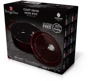 MINI GARNEK ŻELIWNY 550ml BERLINGER HAUS BH-6496 - Garnki - miniaturka - grafika 7