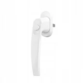 Klamki - Klamka BIAŁA Okienna z przyciskiem karton 10 sztuk 6448-828D2 - miniaturka - grafika 1