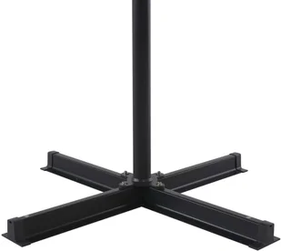 vidaXL Parasol ogrodowy na słupku aluminiowym, 500 cm, terakota bordo - Parasole ogrodowe - miniaturka - grafika 6