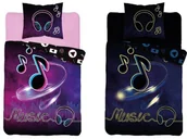 Pościel - Detexpol Pościel Bawełniana Muzyka 3581A 37891 - miniaturka - grafika 1