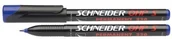 Foliopisy - Schneider uniwersalnym marker Maxx 220 Permanent S, Cap wyłączania ink, 0,4 MM, niebieski 112403 - miniaturka - grafika 1