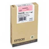 Dodatki do drukarek i skanerów - Epson Atrament/Magenta 220ml f Stylus Pro C13T603B00 - miniaturka - grafika 1