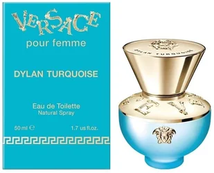 Versace Pour Femme Dylan Turquoise woda toaletowa 50 ml - Wody i perfumy damskie - miniaturka - grafika 2