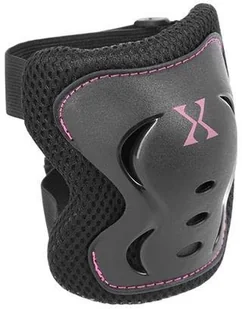 Nils Extreme H320 CZARNO-RÓŻOWY ROZM. L ZESTAW OCHRANIACZY EXTREME 16-60-123 - Ochraniacze - miniaturka - grafika 18